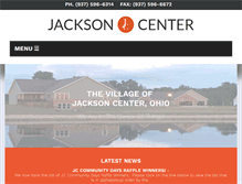 Tablet Screenshot of jacksoncenter.com